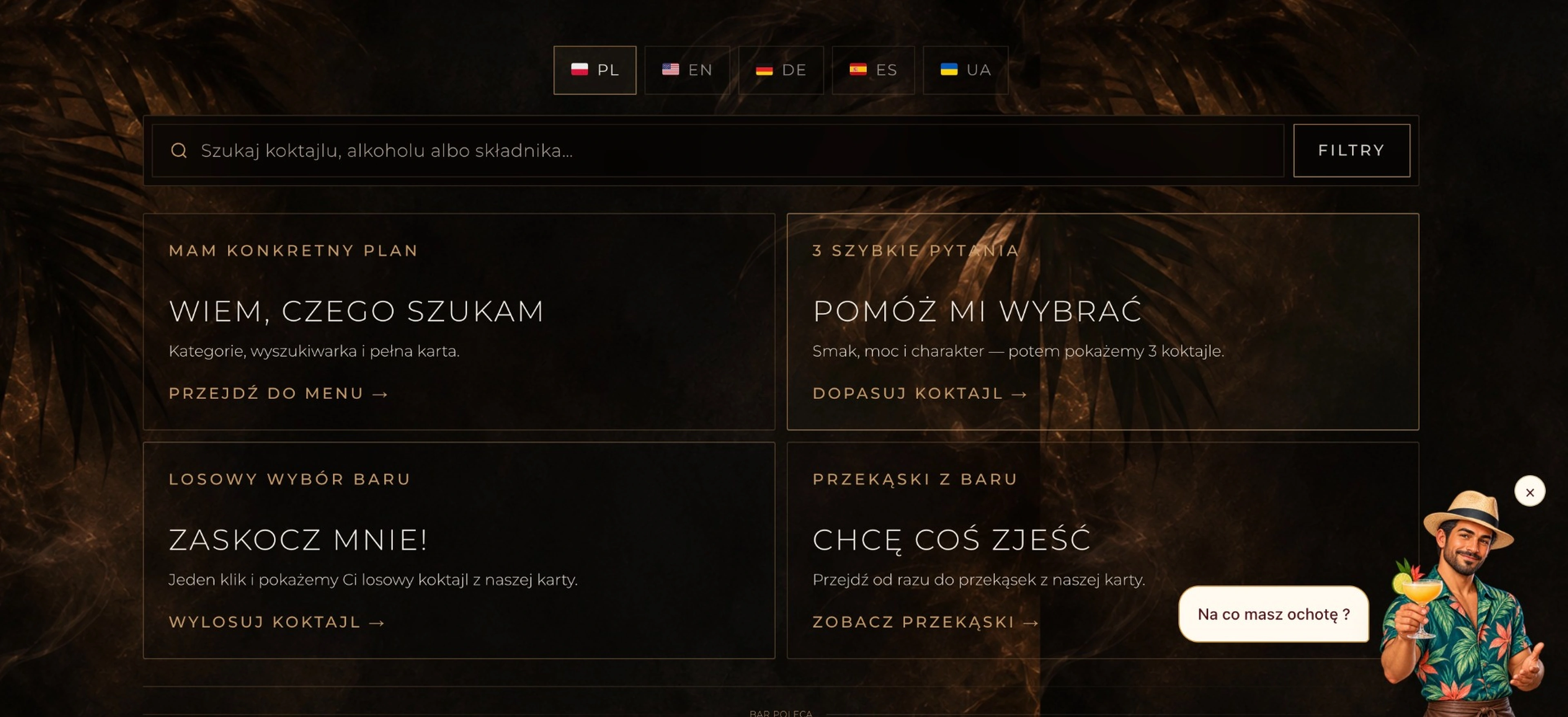 Menu online La Musica